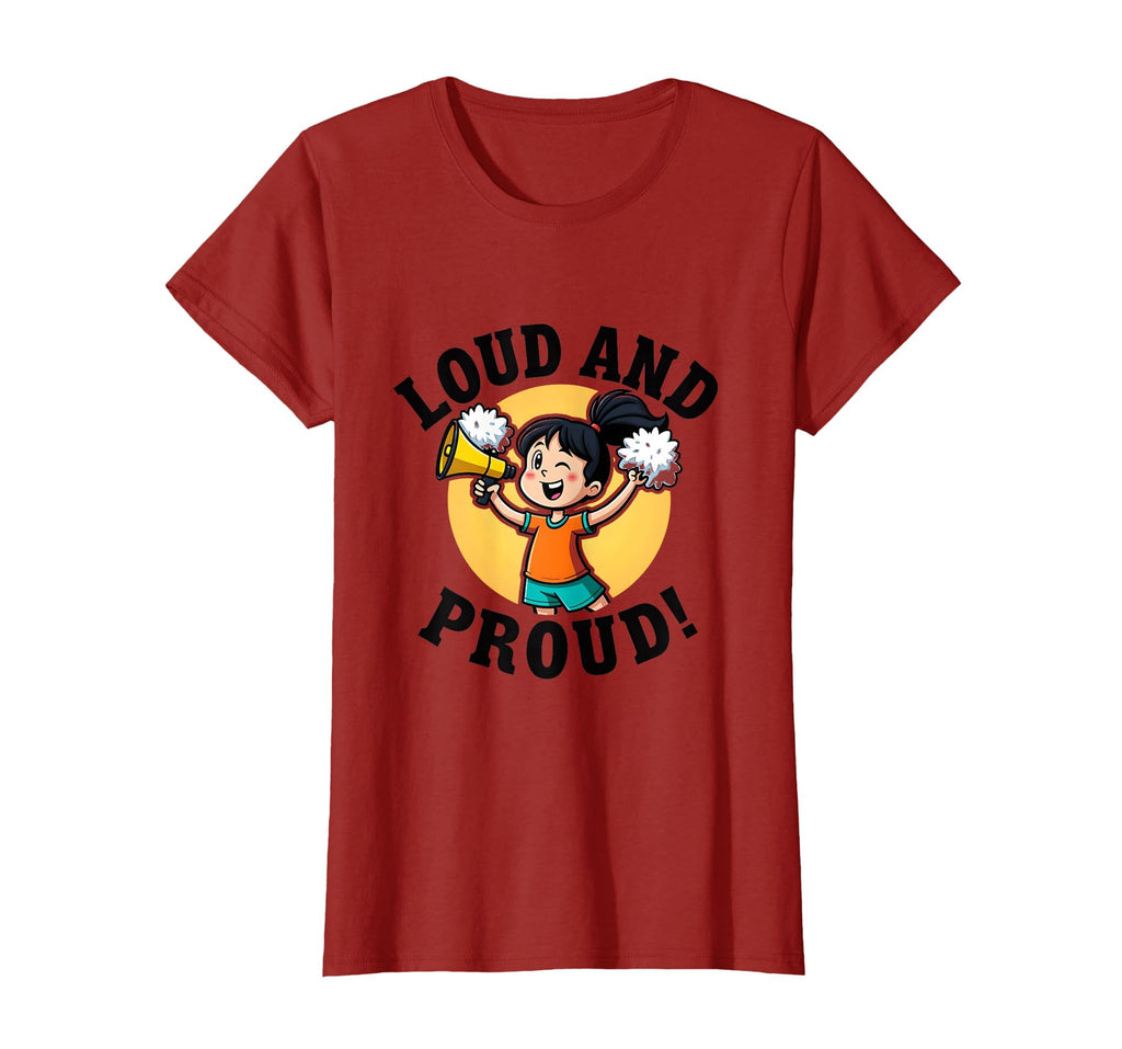 Loud And Proud Soccer Mom Womens T-Shirt - Trendy Graphic for Adults - T-Shirt, Sweatshirt, Hoodie