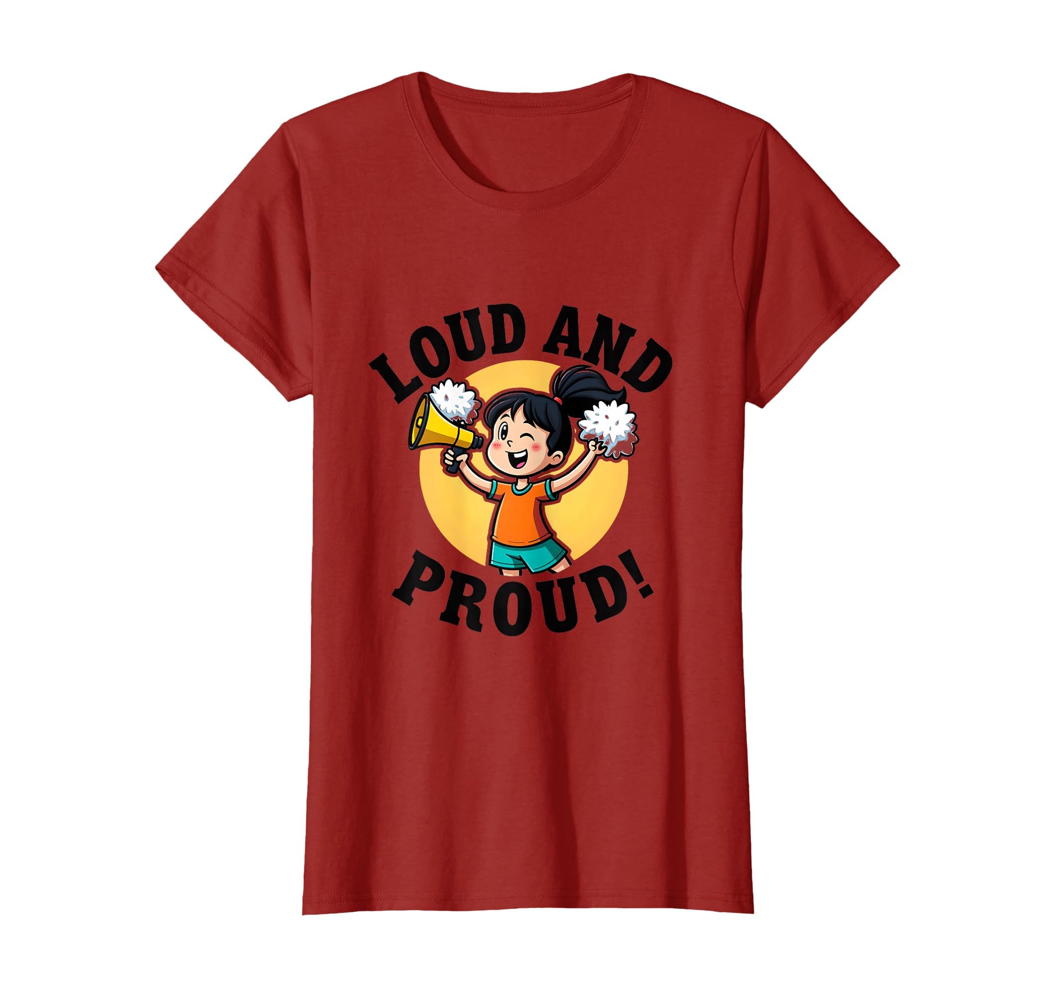 Loud And Proud Soccer Mom Womens T-Shirt - Trendy Graphic for Adults - T-Shirt, Sweatshirt, Hoodie