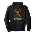 Just Dad Who Came Back Milk Bear Papa Hoodie - Fun Novelty Design Unisex - T-Shirt, Sweatshirt, Hoodie