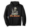 Bearded Dad Daddy Papa Fathers Day Hoodie - Graphic Print Men Women - T-Shirt, Sweatshirt, Hoodie