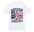 Mens Soccer Dad Summer Sidelines T-Shirt - Casual Everyday Wear for Adults - T-Shirt, Sweatshirt, Hoodie