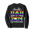 Proud Dad 2024 Graduate Class Sweatshirt - Streetwear Style for Adults - T-Shirt, Sweatshirt, Hoodie