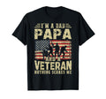 Im Dad Papa And Veteran Nothing Scares T-Shirt - Aesthetic Graphic Unisex - T-Shirt, Sweatshirt, Hoodie
