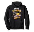 Proud Grandpa Softball Senior 2027 Hoodie - Trendy Graphic Men Women - T-Shirt, Sweatshirt, Hoodie