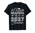 Senior Grandpa Proud Grandpa 2027 T-Shirt - Minimalist Print Men Women - T-Shirt, Sweatshirt, Hoodie