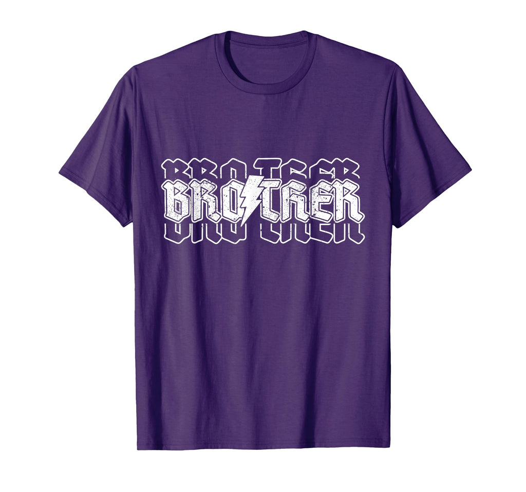 Checkered Brother Lightning Bolt T-Shirt - Minimalist Print for Adults - T-Shirt, Sweatshirt, Hoodie