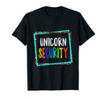 Halloween Costume Unicorn Security Dad T-Shirt - Unique Graphic Men Women - T-Shirt, Sweatshirt, Hoodie