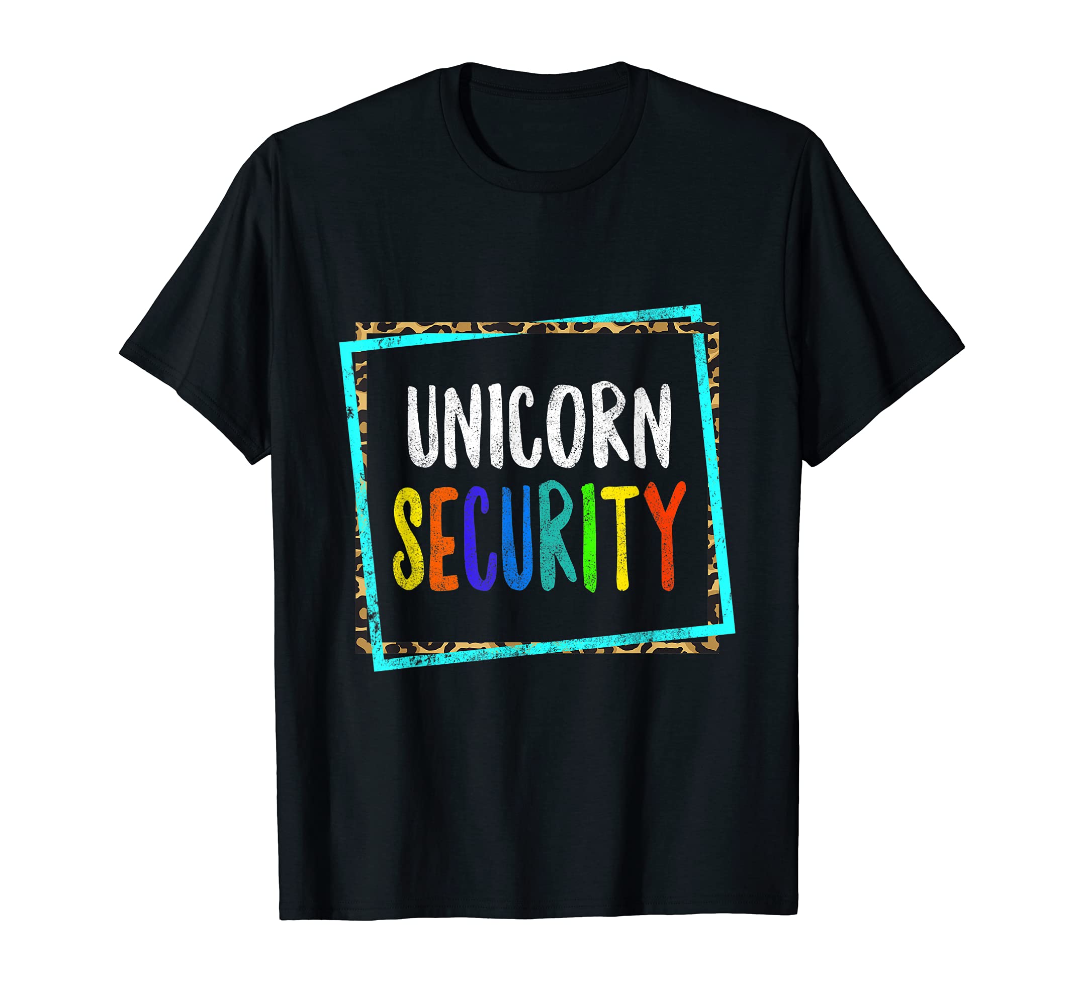 Halloween Costume Unicorn Security Dad T-Shirt - Unique Graphic Men Women - T-Shirt, Sweatshirt, Hoodie