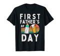 Mens Mens First Fathers Day Beer T-Shirt - Trendy Graphic for Adults - T-Shirt, Sweatshirt, Hoodie