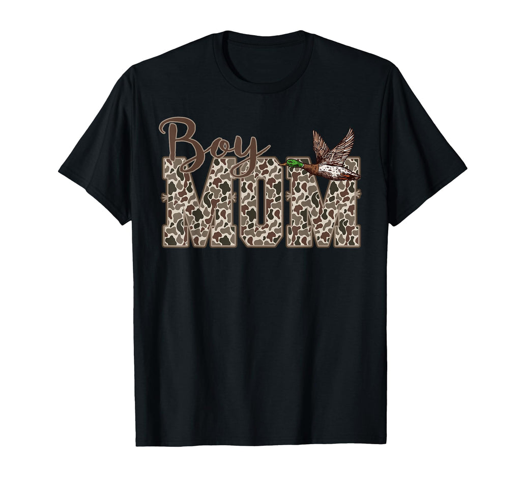 Hunting Mom Duck Camouflage Camo T-Shirt - Fun Novelty Design for Adults - T-Shirt, Sweatshirt, Hoodie