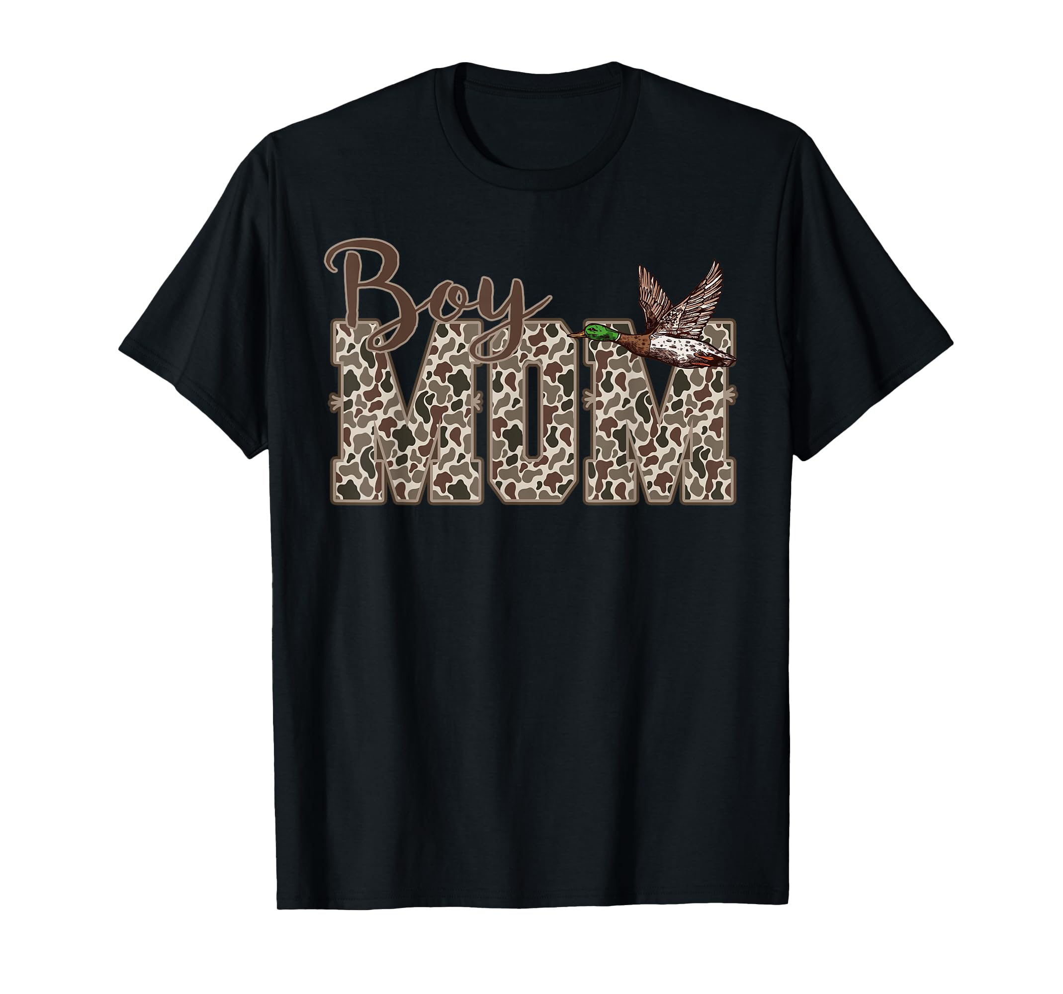 Hunting Mom Duck Camouflage Camo T-Shirt - Fun Novelty Design for Adults - T-Shirt, Sweatshirt, Hoodie