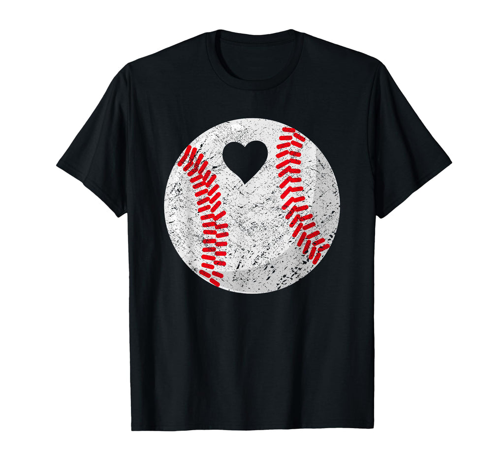 Baseball Heart Mom Dad T-Shirt - Streetwear Style Men Women - T-Shirt, Sweatshirt, Hoodie