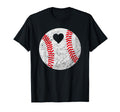 Baseball Heart Mom Dad T-Shirt - Streetwear Style Men Women - T-Shirt, Sweatshirt, Hoodie