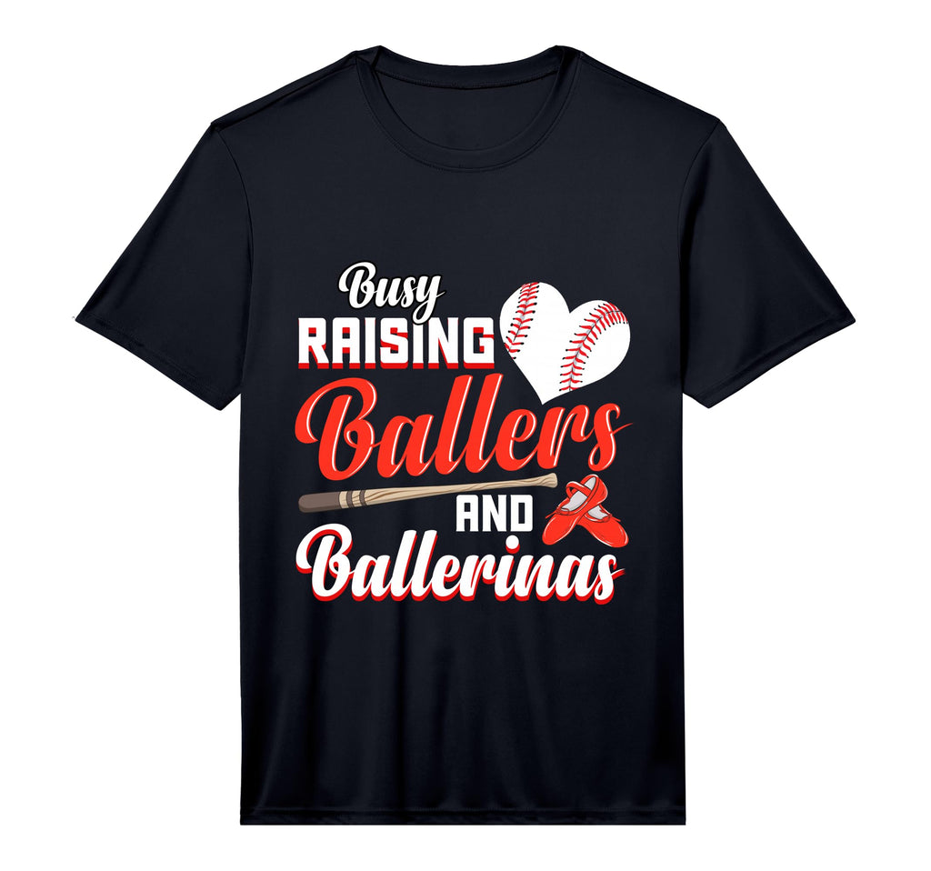 Mens Busy Raising Ballers And T-Shirt - Aesthetic Graphic for Adults - T-Shirt, Sweatshirt, Hoodie