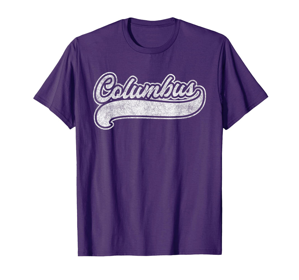 Columbus Ohio Oh Baseball Gift T-Shirt - Graphic Print for Adults - T-Shirt, Sweatshirt, Hoodie