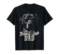 Black Lab Dad Hunting Dog Marsh T-Shirt - Fun Novelty Design for Adults - T-Shirt, Sweatshirt, Hoodie