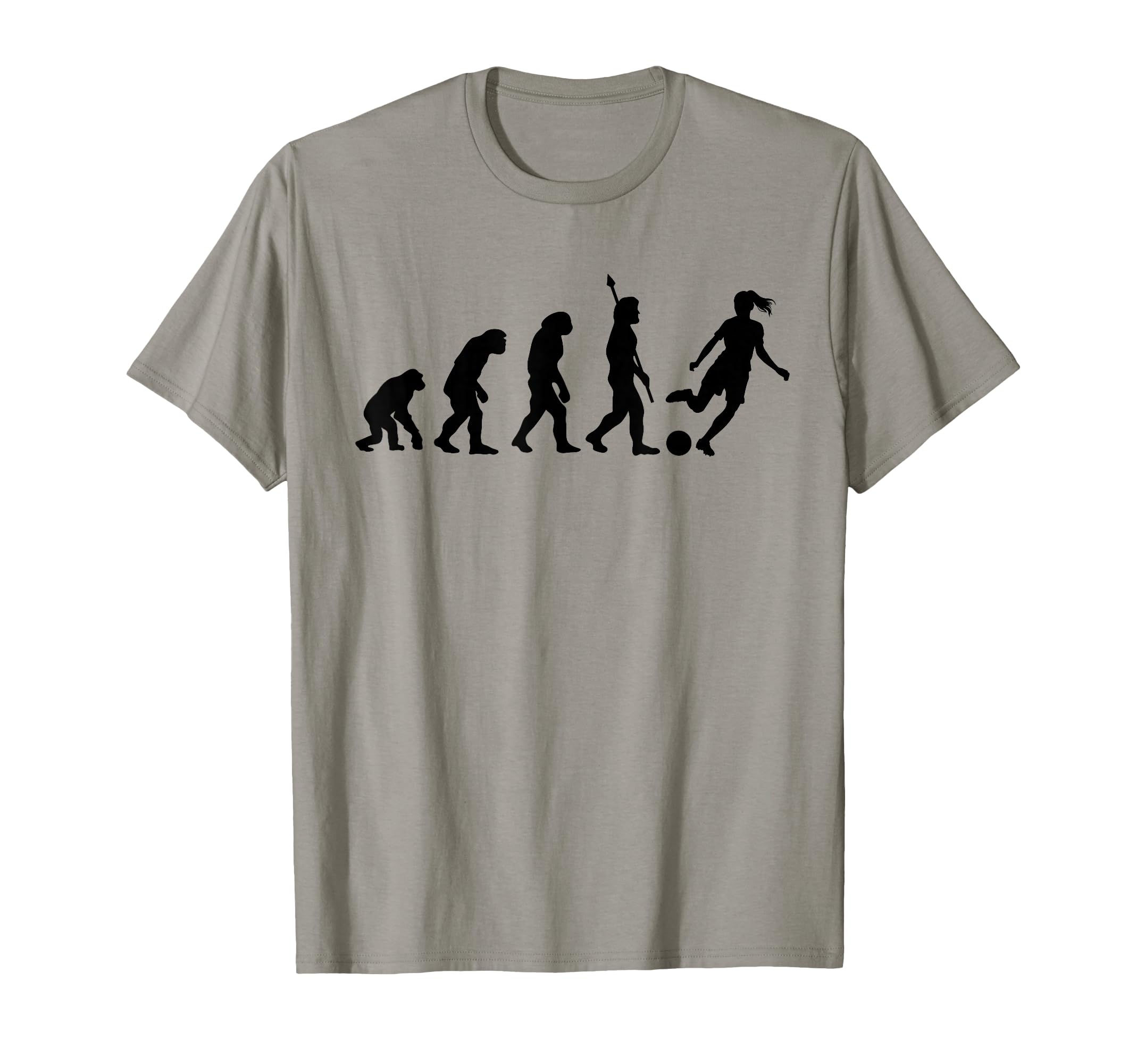 Soccer Evolution Play Like T-Shirt - Fun Novelty Design for Adults - T-Shirt, Sweatshirt, Hoodie