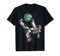 Soccer Astronaut Galaxy Astronomy T-Shirt - Minimalist Print Men Women - T-Shirt, Sweatshirt, Hoodie