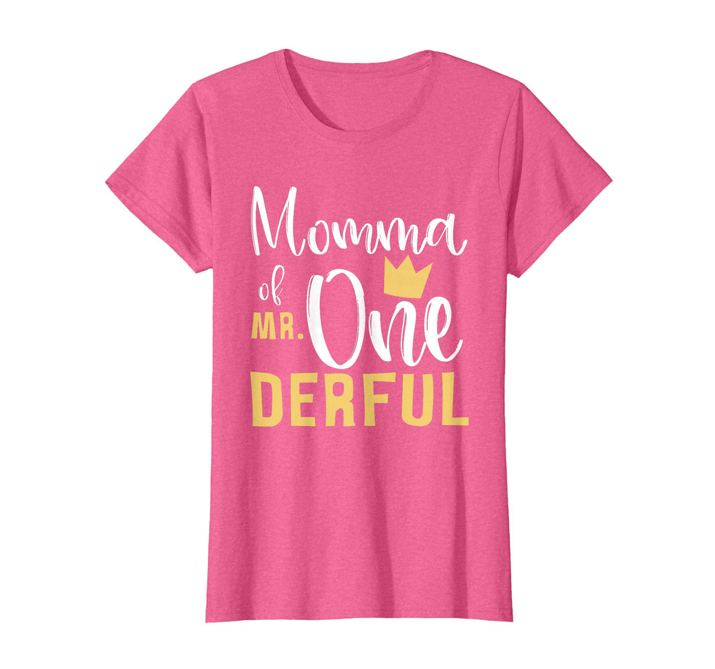 Momma Mr Onederful 1St Birthday First T-Shirt - Custom Art Print Men Women - T-Shirt, Sweatshirt, Hoodie