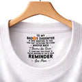 To My Daughter Inside Neck Print Mothers Day Birthday - Adult & Kids T-Shirts, Sweatshirts & Hoodies apparel design preview 1