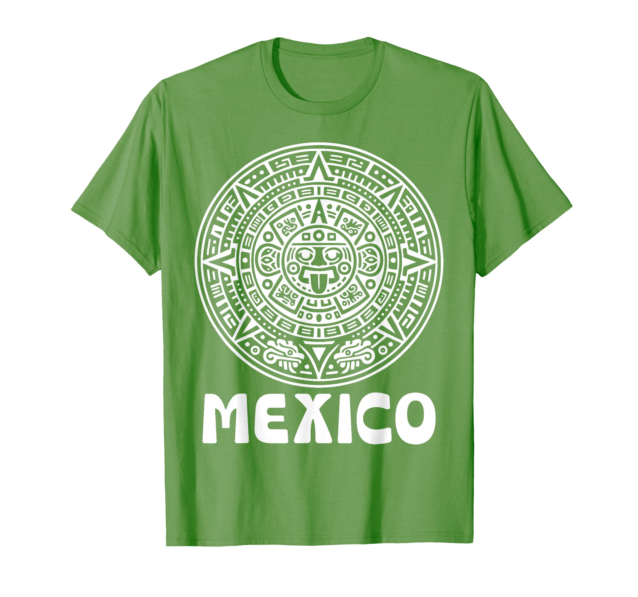 Aztec Calendar Futbol Mexico Soccer T-Shirt - Trendy Graphic for Adults - T-Shirt, Sweatshirt, Hoodie