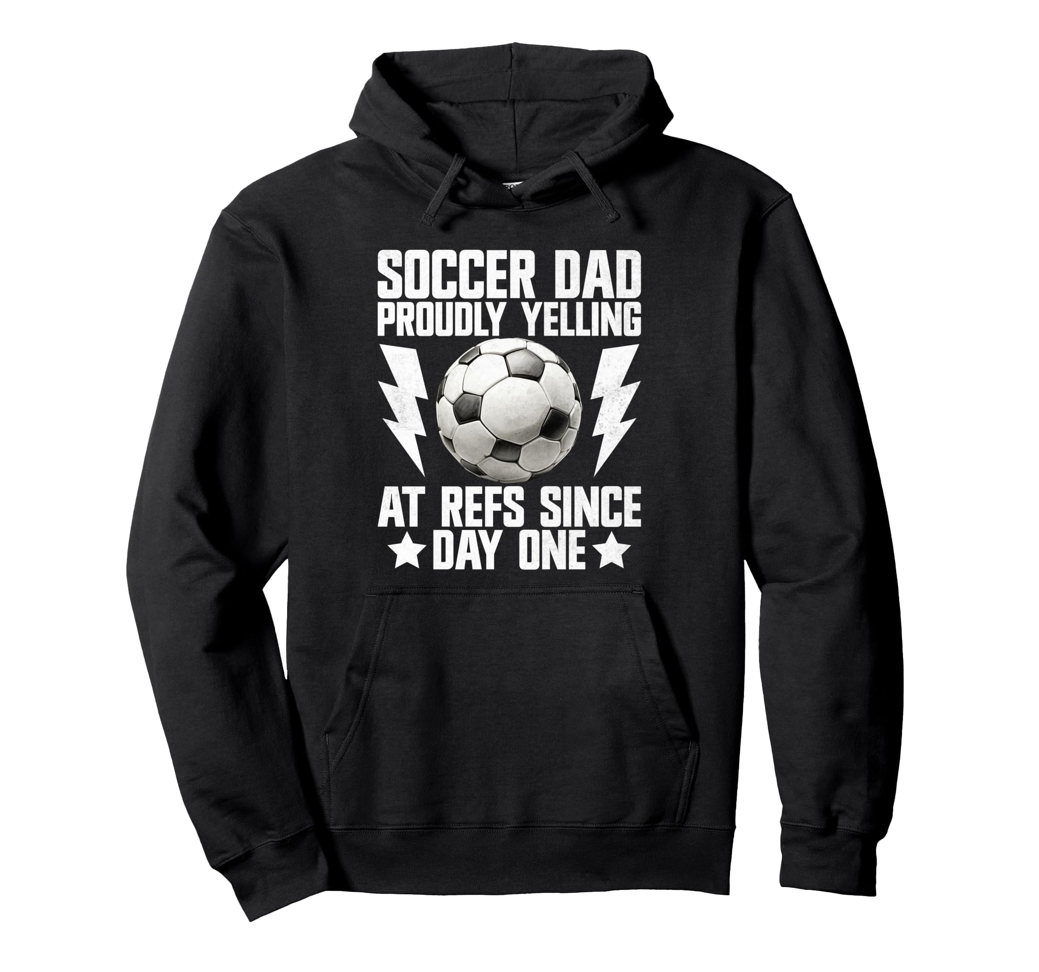 Proudly Yelling Refs Since Day One Hoodie - Aesthetic Graphic Unisex - T-Shirt, Sweatshirt, Hoodie