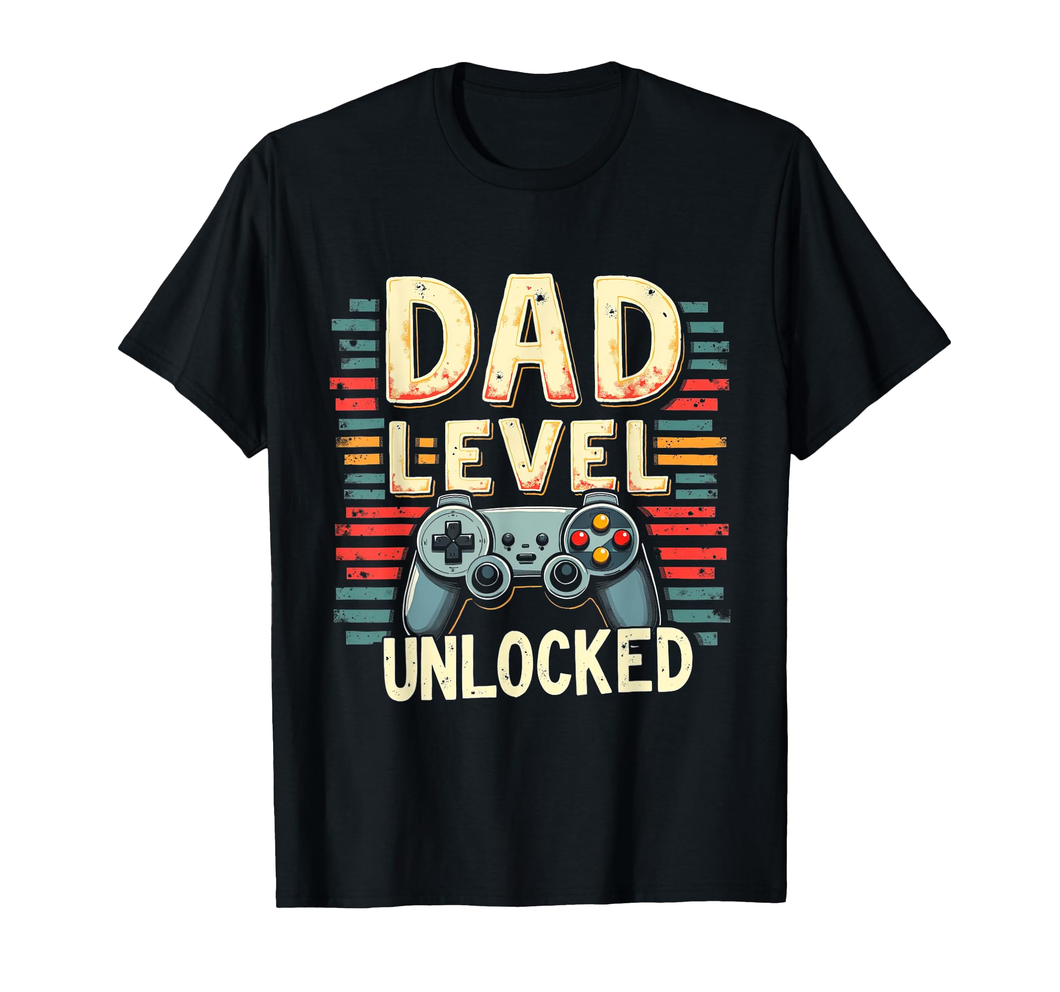 Dad Level Unlocked Funny Gamer Dad T-Shirt - Graphic Print Men Women - T-Shirt, Sweatshirt, Hoodie
