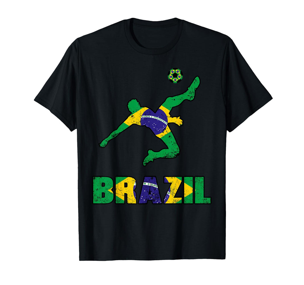 Brazil Football Game Player Soccer T-Shirt - Streetwear Style for Adults - T-Shirt, Sweatshirt, Hoodie