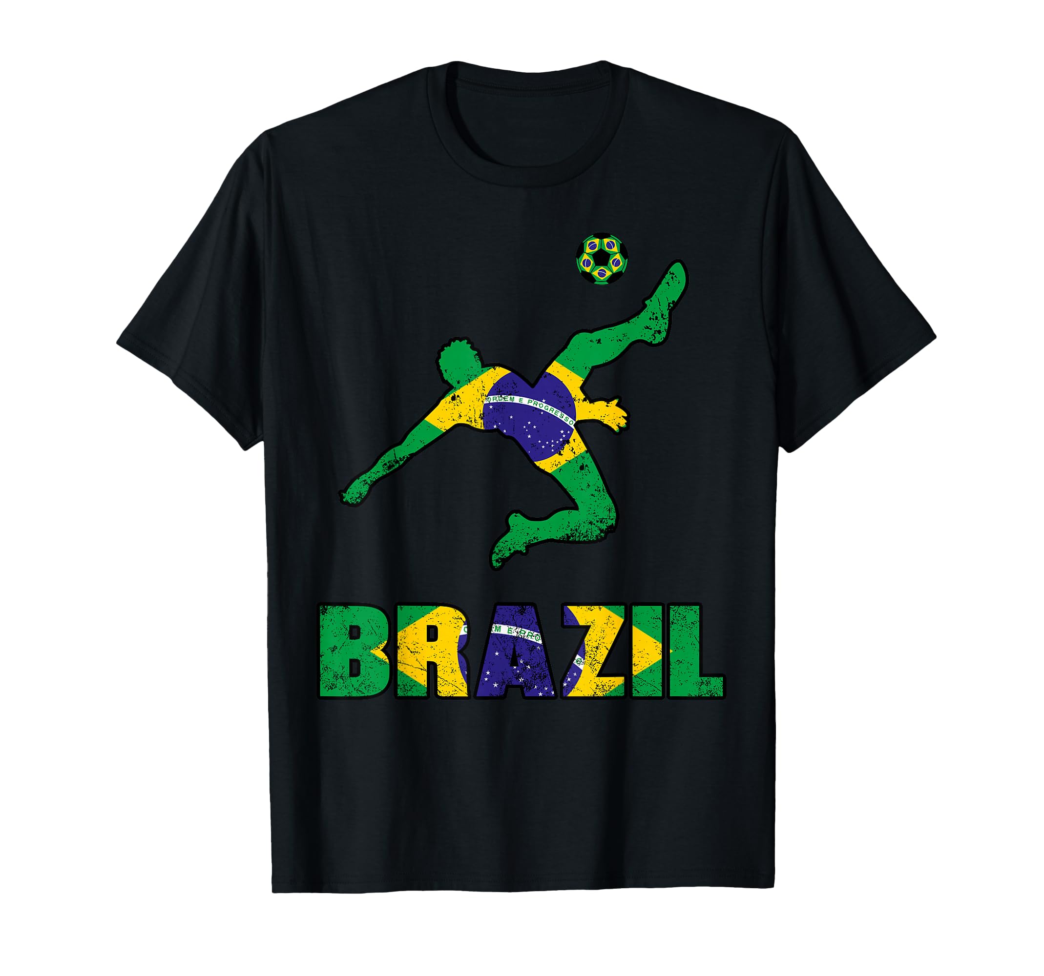 Brazil Football Game Player Soccer T-Shirt - Streetwear Style for Adults - T-Shirt, Sweatshirt, Hoodie