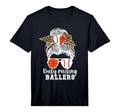 Mens Busy Raising Ballers Baseball T-Shirt - Minimalist Print for Adults - T-Shirt, Sweatshirt, Hoodie
