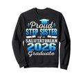 Proud Step Sister 2026 Salutatorian Sweatshirt - Minimalist Print Unisex - T-Shirt, Sweatshirt, Hoodie