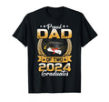 Proud Dad Two Class 2024 Graduates T-Shirt - Fun Novelty Design for Adults - T-Shirt, Sweatshirt, Hoodie