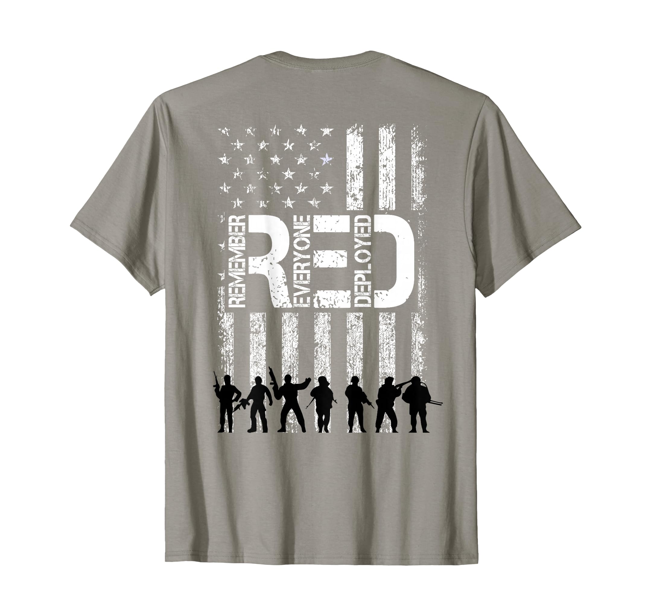 Fridays We Wear Red Military Veteran T-Shirt - Custom Art Print for Adults - T-Shirt, Sweatshirt, Hoodie