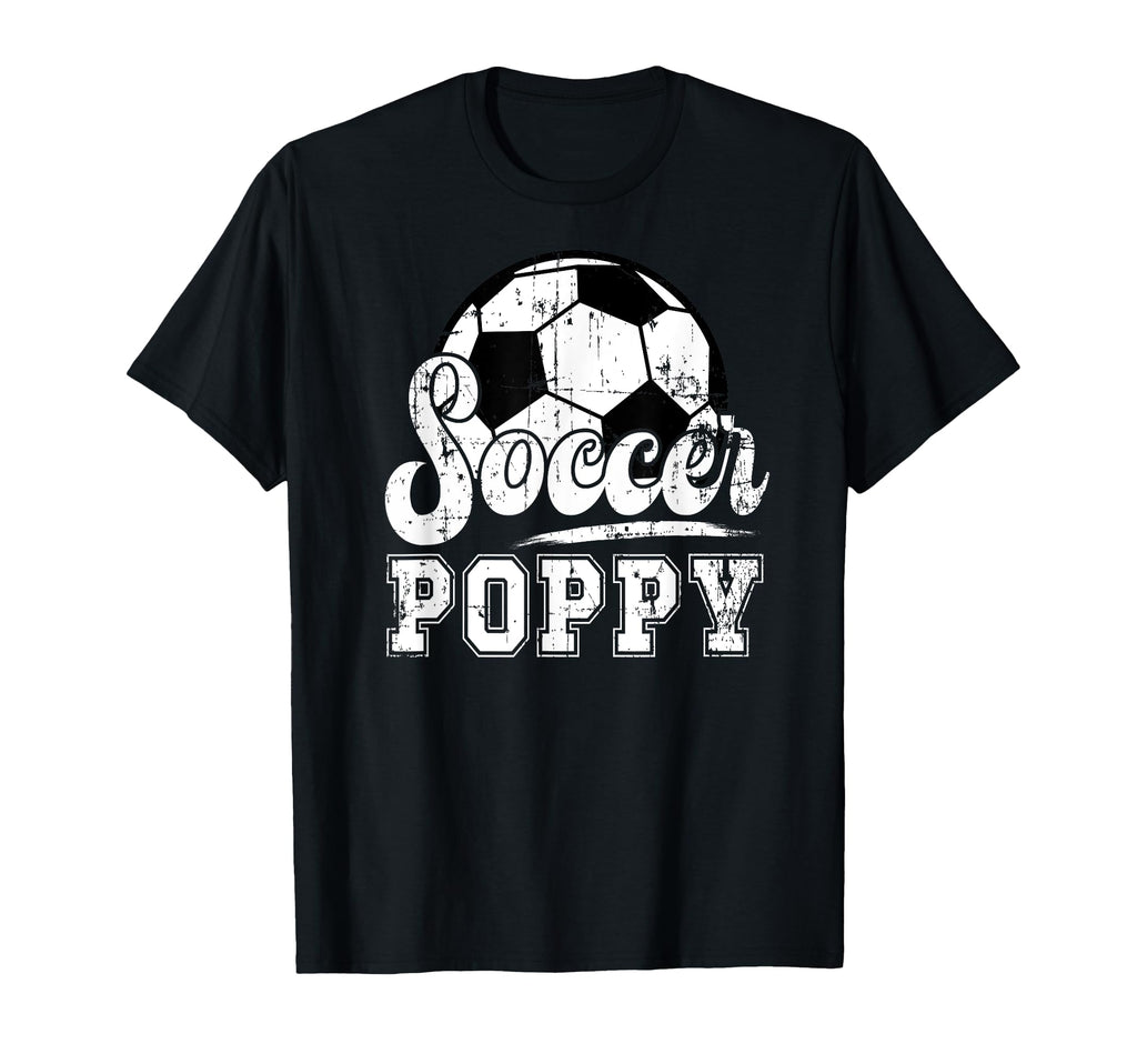 Soccer Poppy Grandpa Poppy Soccer T-Shirt - Custom Art Print Men Women - T-Shirt, Sweatshirt, Hoodie