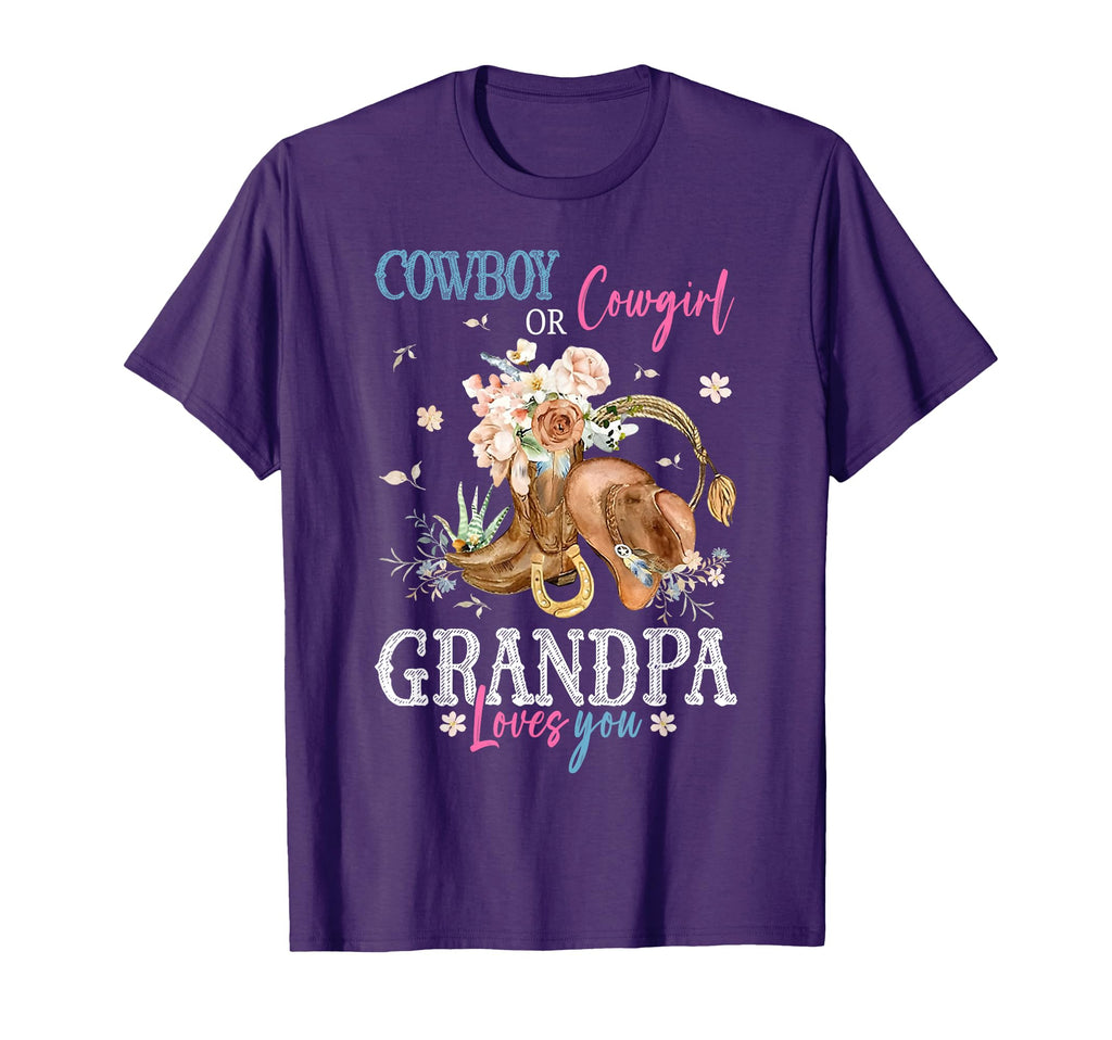 Cowboy Or Cowgirl Gender Reveal T-Shirt - Minimalist Print for Adults - T-Shirt, Sweatshirt, Hoodie