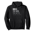 Mens Uncle Myth Bad Influence Funny Hoodie - Novelty Apparel for Adults - T-Shirt, Sweatshirt, Hoodie