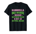 Badass Gabriella Name Unique Nickname T-Shirt - Minimalist Print Men Women - T-Shirt, Sweatshirt, Hoodie
