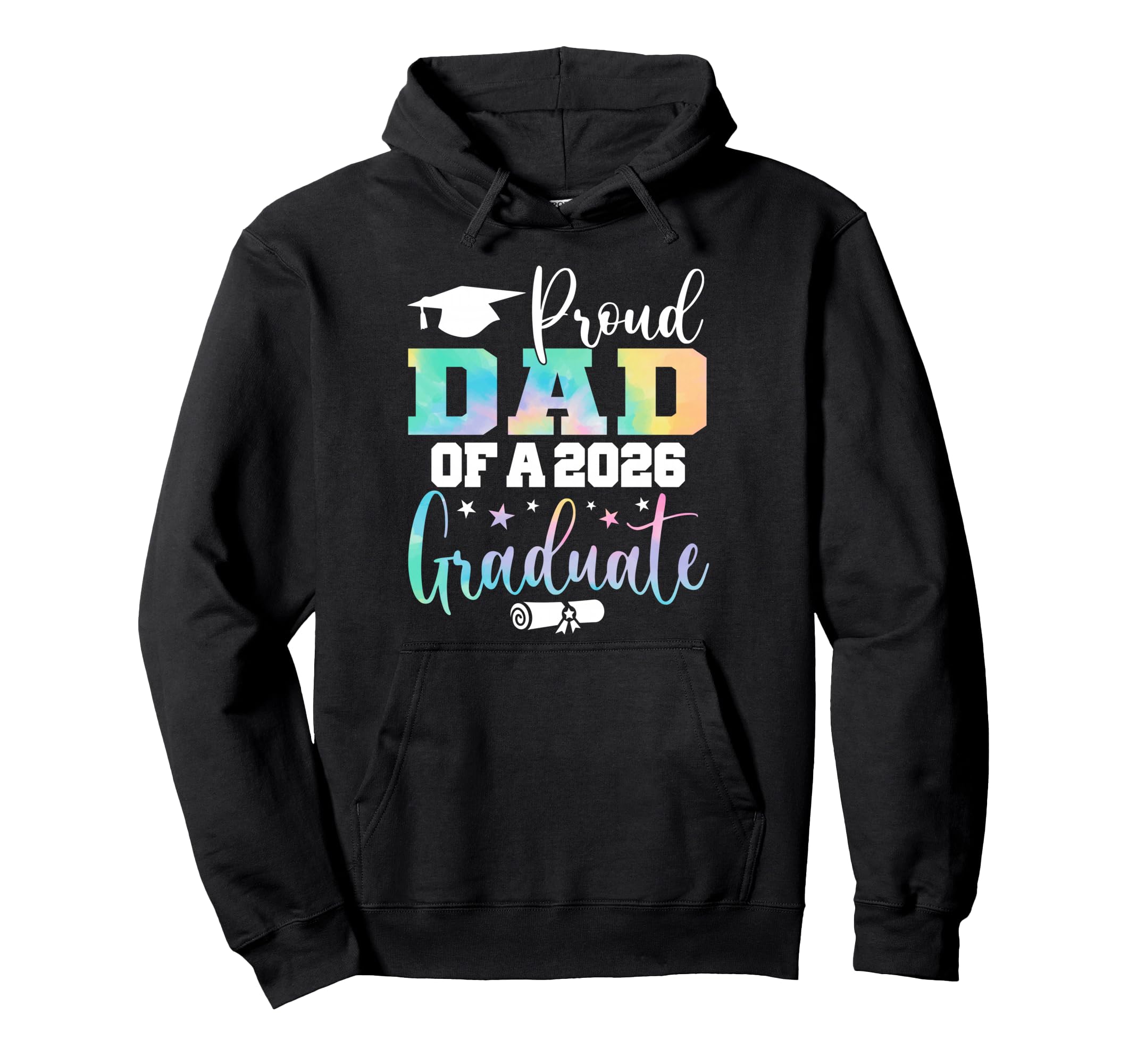 Dad Senior 2026 Proud Dad Class 2026 Hoodie - Minimalist Print for Adults - T-Shirt, Sweatshirt, Hoodie