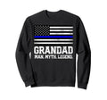 Grandad Myth Legend 4Th July Sweatshirt - Casual Everyday Wear Unisex - T-Shirt, Sweatshirt, Hoodie