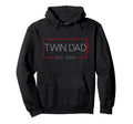 Twin Dad Est 2025 New Father Daddy Hoodie - Trendy Graphic Unisex - T-Shirt, Sweatshirt, Hoodie