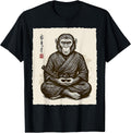 Samurai Warrior Monkey Japanese Katana Bushido Animal - Adult & Kids T-Shirts, Sweatshirts & Hoodies apparel design preview 1
