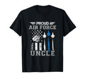 Proud Air Force Uncle Us Air Force T-Shirt - Trendy Graphic Unisex - T-Shirt, Sweatshirt, Hoodie