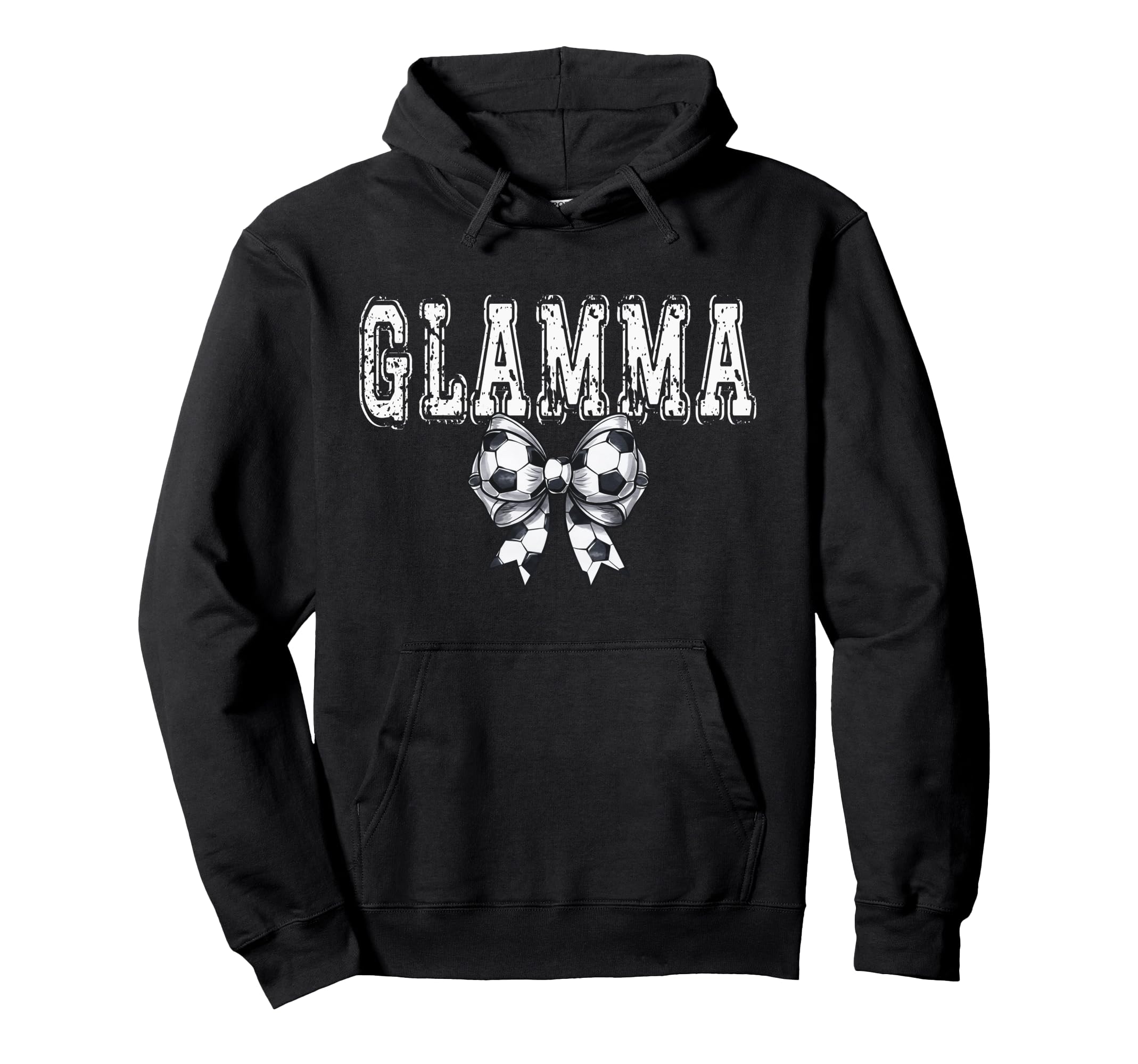Coquette Soccer Glamma Spirit Hoodie - Aesthetic Graphic for Adults - T-Shirt, Sweatshirt, Hoodie