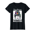 Busy Raising Ballers Football Mom Messy T-Shirt - Streetwear Style Unisex - T-Shirt, Sweatshirt, Hoodie