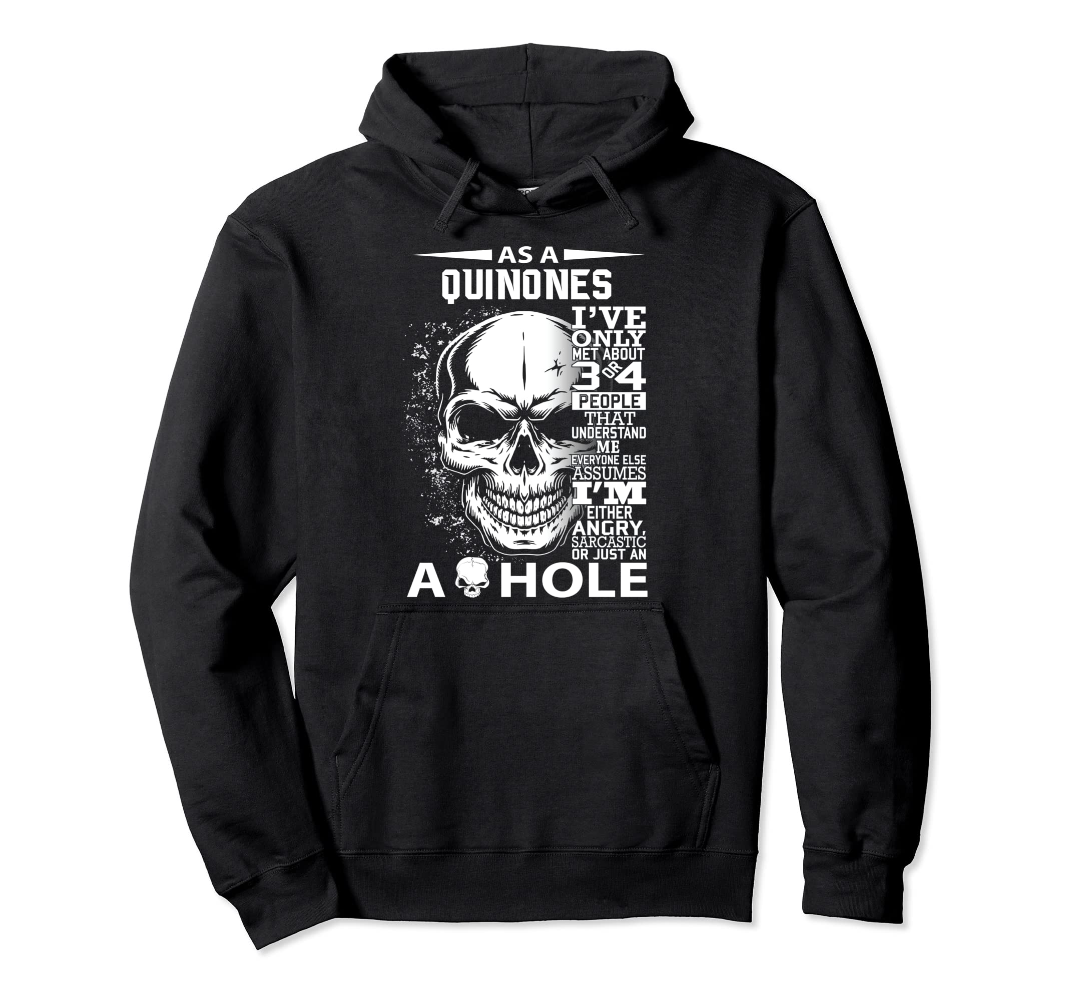 Quinones Definition Personalized Hoodie - Minimalist Print Men Women - T-Shirt, Sweatshirt, Hoodie