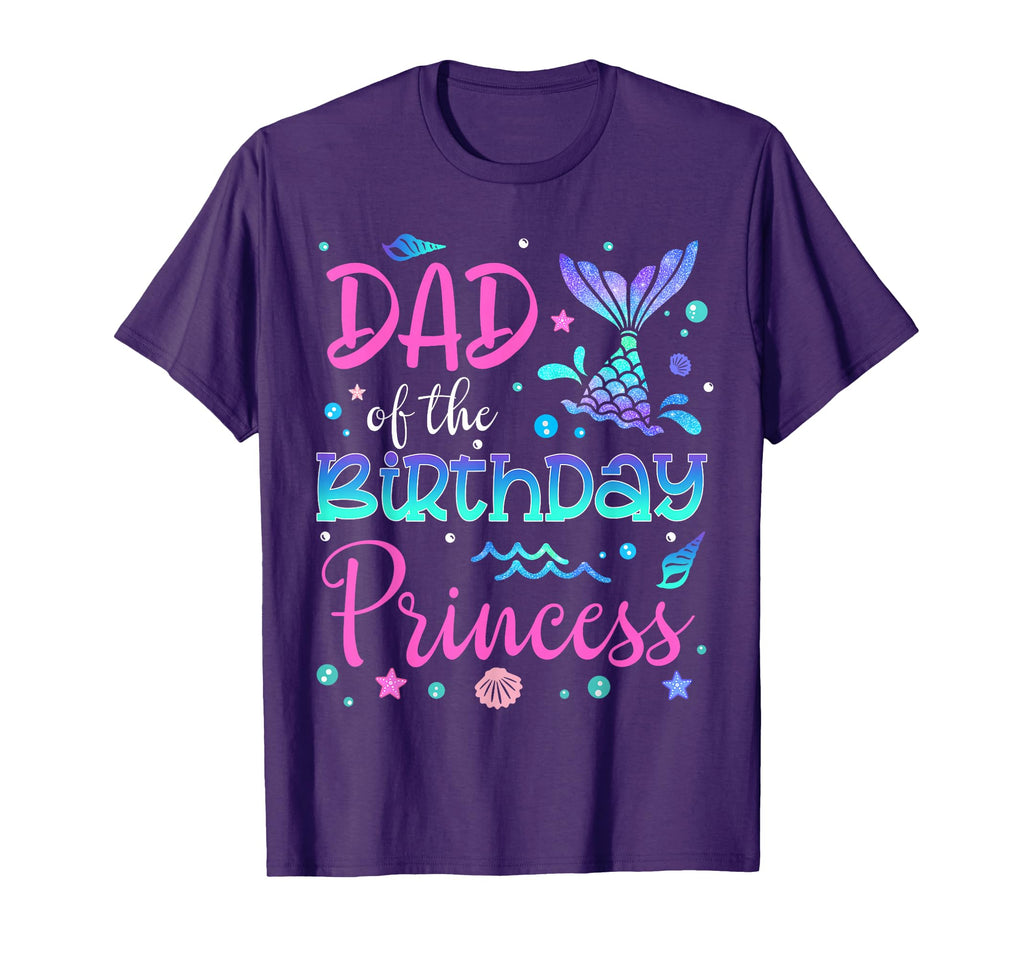 Dad Birthday Mermaid Tail Merman T-Shirt - Aesthetic Graphic Men Women - T-Shirt, Sweatshirt, Hoodie