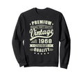 1968 T Shirts Funny 1968 Birthday Sweatshirt - Trendy Graphic Unisex - T-Shirt, Sweatshirt, Hoodie