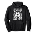 Game Days Are My Getaways Soccer Dad Hoodie - Minimalist Print for Adults - T-Shirt, Sweatshirt, Hoodie