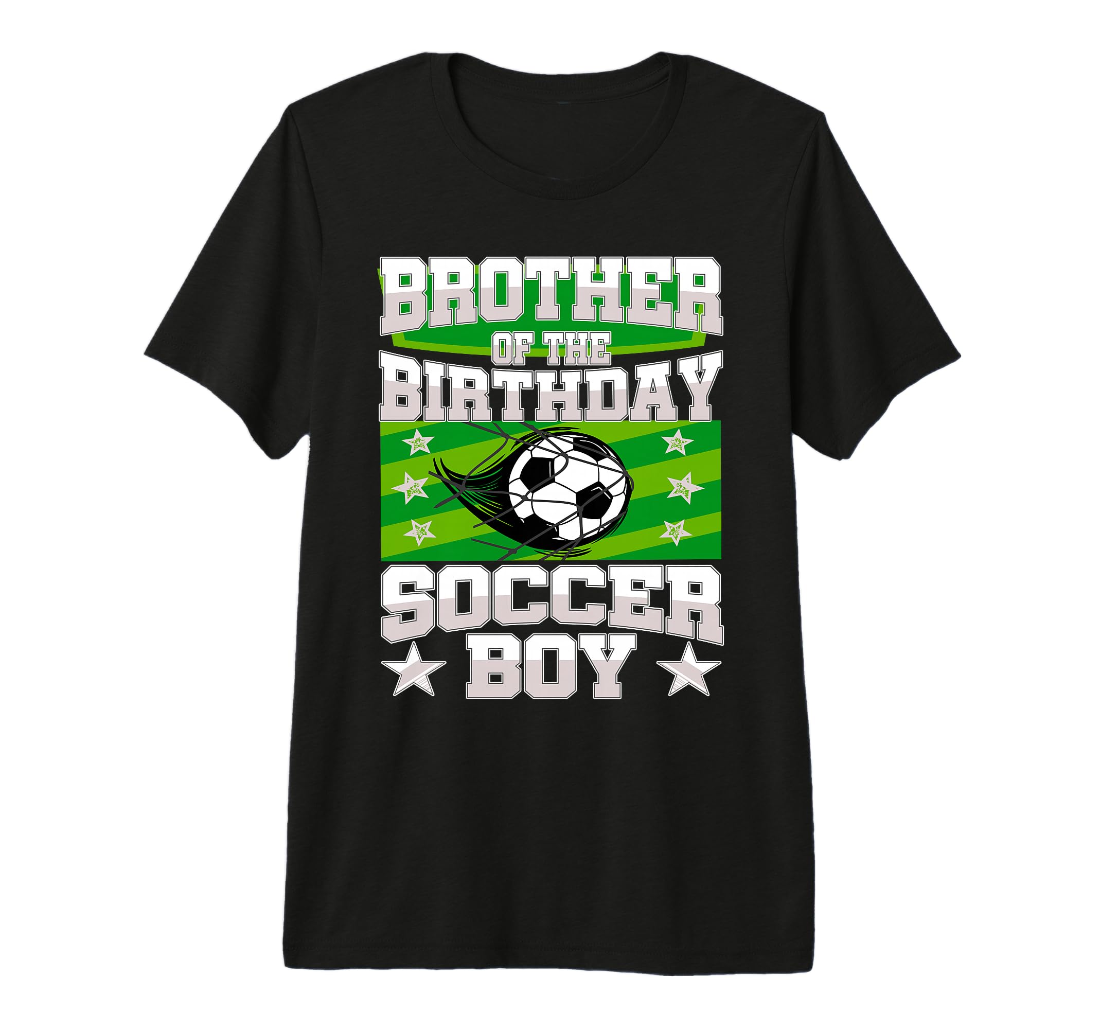 Brother Birthday Matching Family Soccer T-Shirt - Trendy Graphic Men Women - T-Shirt, Sweatshirt, Hoodie