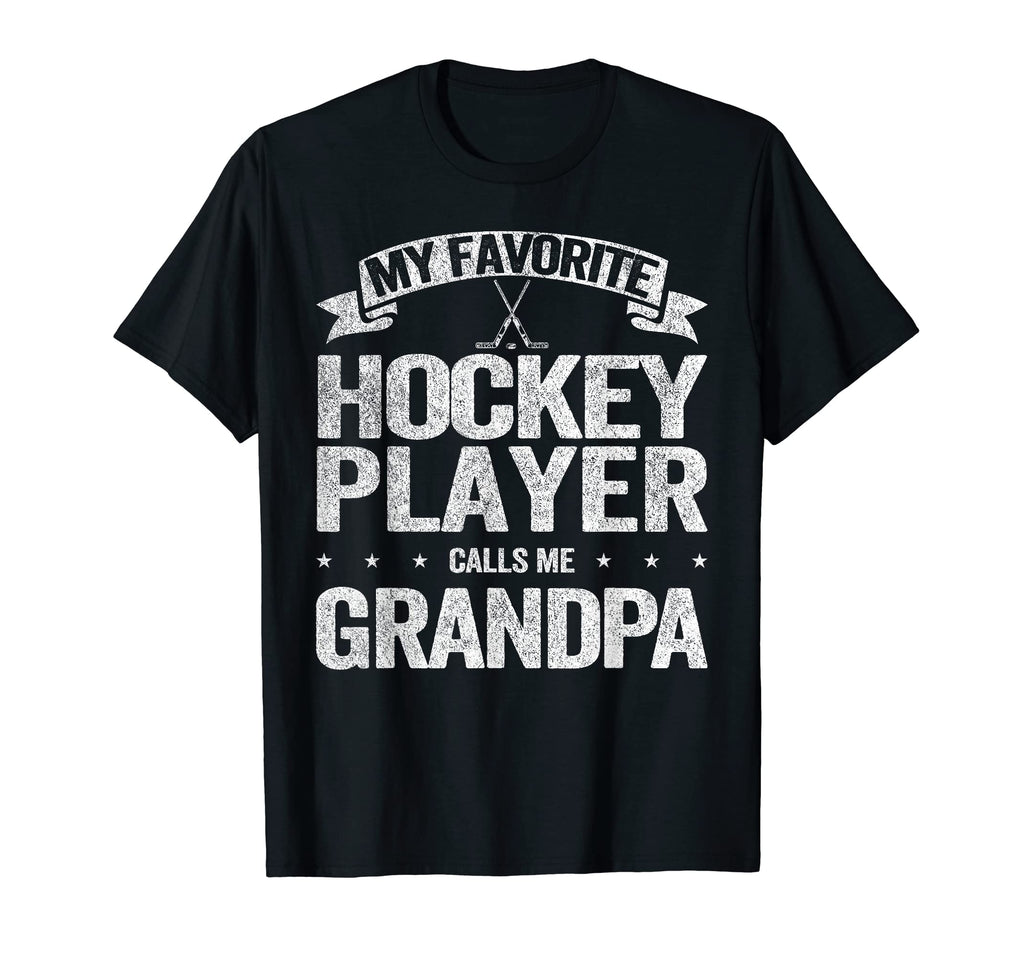 My Favorite Hockey Player Calls Me T-Shirt - Unique Graphic Men Women - T-Shirt, Sweatshirt, Hoodie
